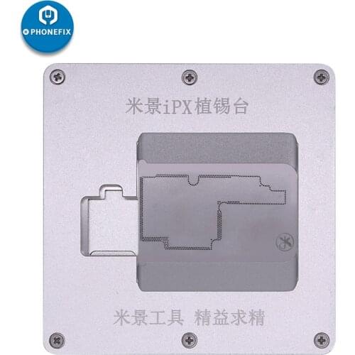 PHONEFIX Motherboard BGA Reballing Platform BGA Reballing Jig Fixture Platform for iPhone X Motherboard Repair Tools