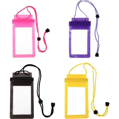 Strong Waterproof Mobile Phone Case 3 Layer Sealing Waterproof Smart Phone Pouch Bag for Water Sport Phone Dry Pouch Cover