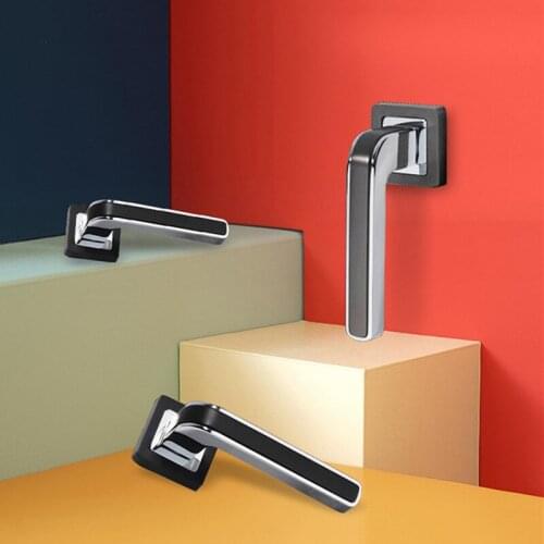 Modern Home Mute Split Door Lock Hotel Mechanical Handle Lock Zinc Alloy Safety Anti-theft Door Locks Hardware Supplies