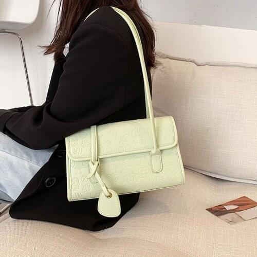 Soft PU Leather Ladies Shoulder Underarm Bag Elegant Top-handle Bags for Women Large Capacity Female Travel Casual Tote Handbags