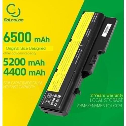 Golooloo 6 cells laptop battery for Lenovo IdeaPad B470 B475 B570 G460 G465 G470 G475 G560 G565 G570 G575 G770 G780 V360