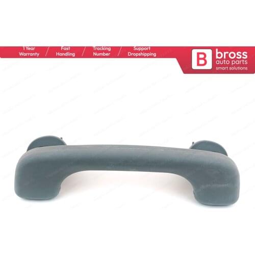 Bross Auto Parts BDP753 Interior Roof Grab Handle Dark Gray 8200384109 for Megane MK2, Scenic MK2, Clio MK3