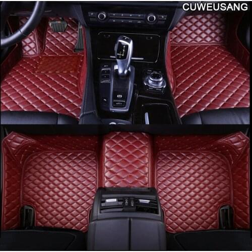 CUWEUSANG Car Floor Mats for BORGWARD BX5 BX7 For BISU T3 T5 M3 car accessories styling foot mats