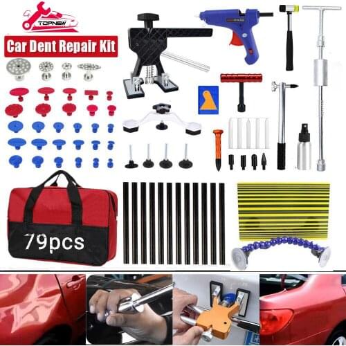 Dent Pullers Tools Dent Removal Tools Dent Slide Hammer Puller Kit for Car Body Dent Repair for All Kinds of Dents