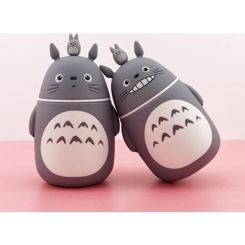 Creative Totoro Glass Water Bottles Double Heat-resisting Lovely My Neighbor Totoro High Quality Glass Drinking Cartoon Style
