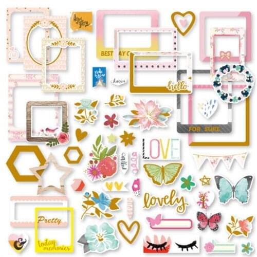 LOVE Cardstock Die Cuts for Scrapbooking Happy Planner/Card Making/Journaling Project
