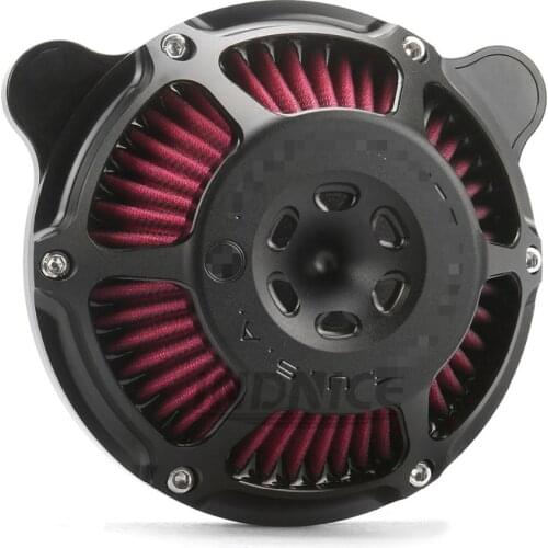 Motorcycle Black PM Air intake air Cleaner intake filter For harley Touring electra Street Glide roadking 08-16