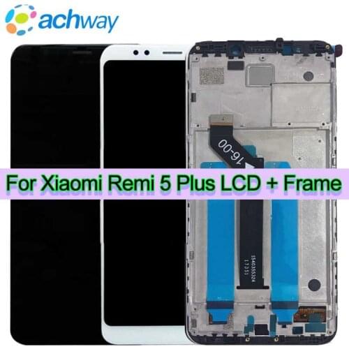 Original for Xiaomi Redmi 5 Plus LCD Display+Touch Screen Digitizer Screen Panel Assembly 5.99" for Xiaomi Redmi 5 Plus display