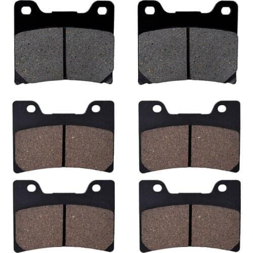 Motorcycle Front and Rear Brake Pads for YAMAHA FZR600 FZR 600 YZF 600R YFZ600R FZR750 FZR 750 Genesis FZ750 FZ 750 1987-1999