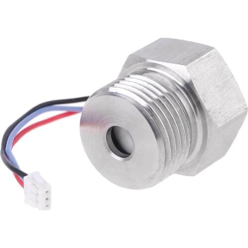 G1/2 Flat Mode Pressure Transmitter Sensor 0-10/30/100/300/600bar Input 5V DC 23GB