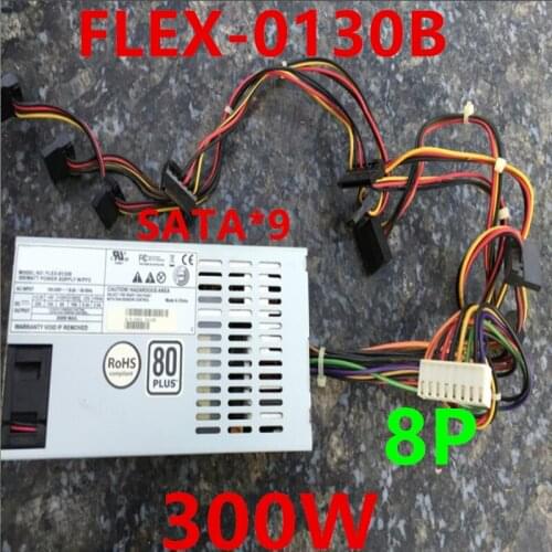 Almost New PSU For Enhance 8Pin SATA*9 300W Power Supply FLEX-0130B