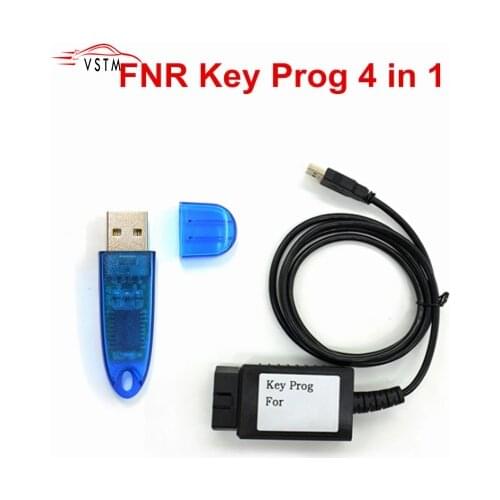 FNR 4 IN 1 USB Dongle Vehicle Programming Key Programmer For F-ord/Re-nault/Nis-san FNR Key Prog 4-IN-1 By Blank Key