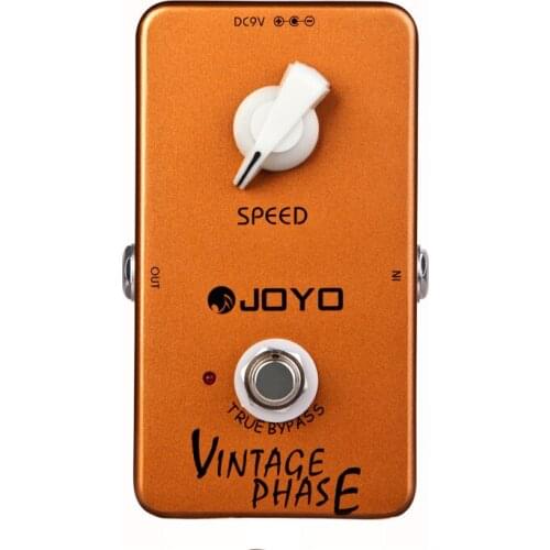 JOYO JF-06 Vintage Phaser guitar effect pedal phaser guitar effect stompbox sounds of Van Halen wide space effect true bypass