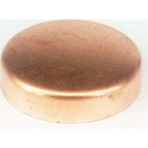 42x1.2mm Copper End Cap Stop End Feed Pipe Fitting Plumbing for gas water oil