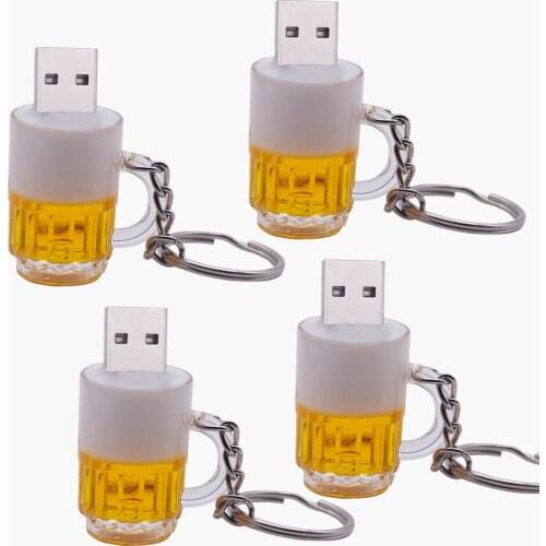 Waterproof Beer bottle shape pendrive 32gb 16gb usb 2.0 flash drive 64gb 8gb 4gb memory stick pen drive 128gb metal usb memoria