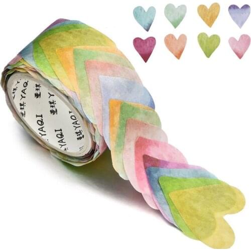 1 Roll Flower Petal Washi Tape Masking Tape Decorative Decals DIY Petal Stickers for Scrapbooking Diary DU55