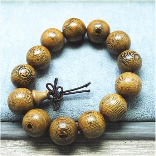 Natural wenge wooden plants nuts seeds men bracelets size 18mm powerful bracelets religious jewelry