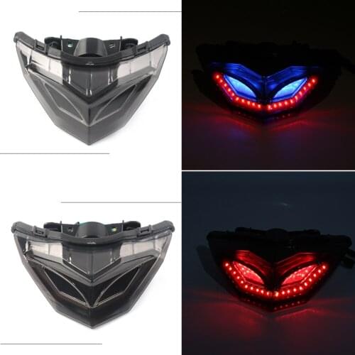 12V Motorcycle Rear Brake LED Tail Stop Light Lamp Taillight Brake Turn Signal Tail Light For Kawasaki Ninja 250R 300 2013-2017