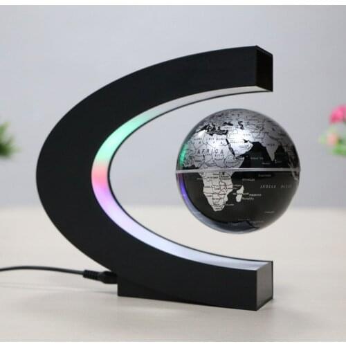 3" C Shape Magnetic Levitation Floating Globe Drop shipping
