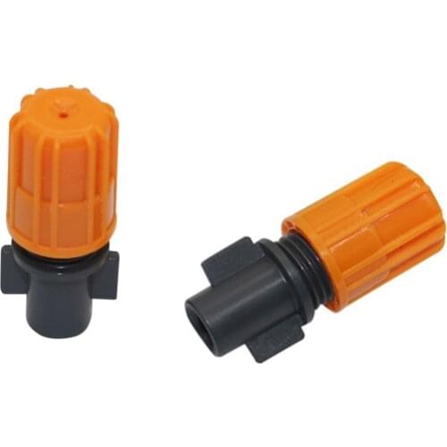 360 Degree 6mm Inner Diameter Atomization Misting Sprinklers Garden Water Irrigation Humidification Fog Nozzles 10 Pcs