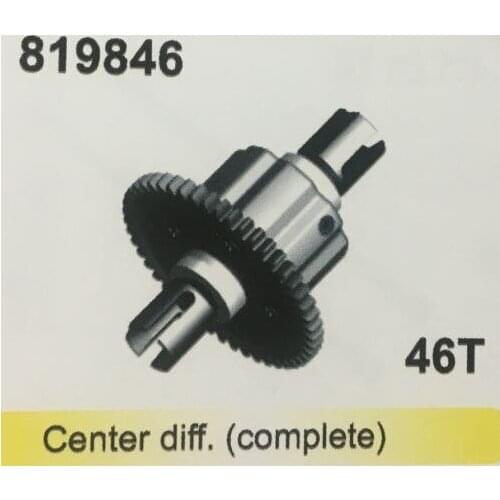 HSP PART NO.819846 DIFFERENTIAL GEAR SET SPARE PART ACCESSORIES FOR 1/8 SCALE OFF ROAD NITRO MONSTER TRUCK 94081GT