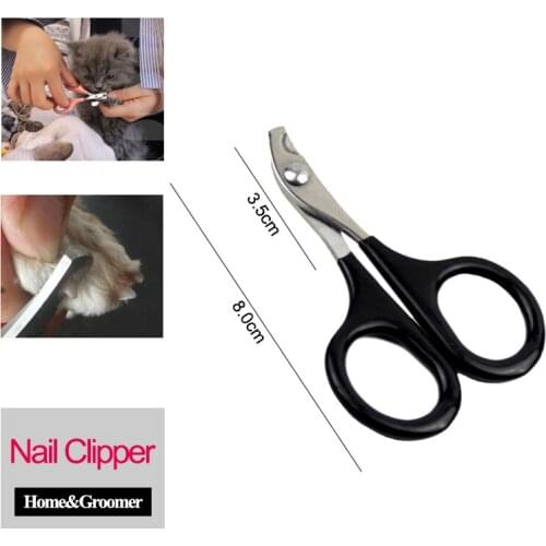 Nail Safety Trimmers Professional Pet Cat Dog Rabbit Bird Nail Clipper Cutter Stainless Steel Grooming Scissors Clippers Claw