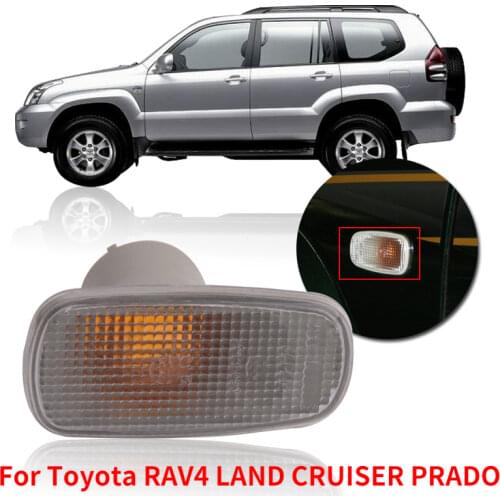 Kamshing Side Turn Signal Fender Light Blink Lamp Indicator Light For SC430 RAV4 LAND CRUISER PRADO PROGRES ORIGIN SOARER 98-06