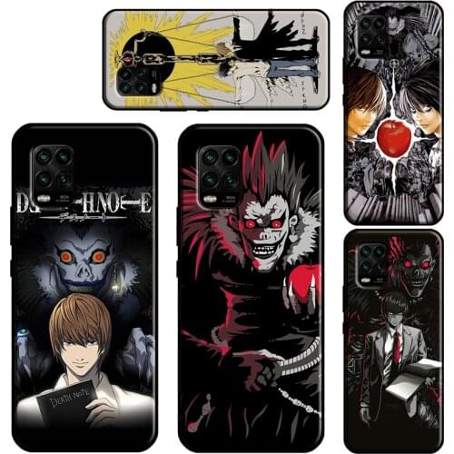 Death Note Ryuk Kira Phone Case For Xiaomi Mi 10T Pro 9 10 11 Lite Ultra A3 POCO F3 F1 F2 M3 Pro X3 Soft Cover
