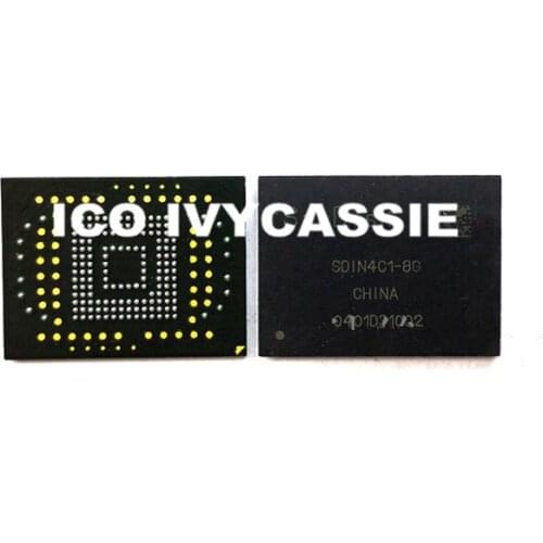 SDIN4C1-8G eMMC 8GB NAND flash memory IC chip BGA169 Used 100% Tested Good