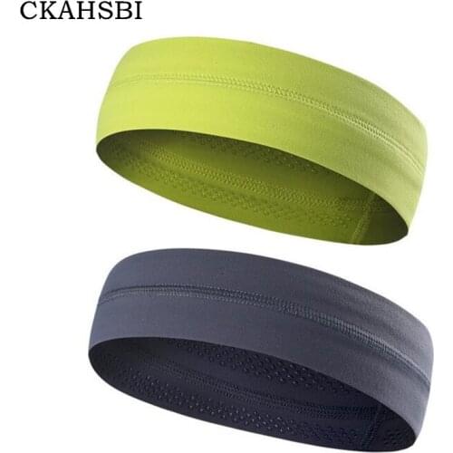 CKAHSBI 2019 Cycling Headwear Bike Gym Sweat hoop Bandana Bicycle Headwear Bezel Sport Protect head Silicone Non-Slip Headbands