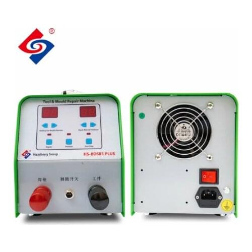 HS-BDS03 PLUS Efficient mould crack Tool and die repair laser welding machine with roller resistance gun for mesh welding