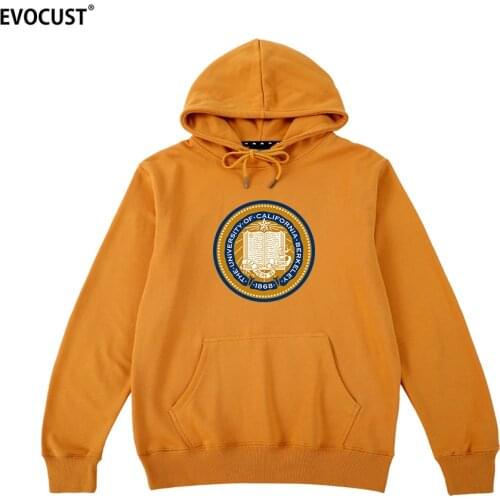 BERKELEY UNIVERSITY OF CALIFORNIA men Hoodies Sweatshirts women unisex Combed Cotton