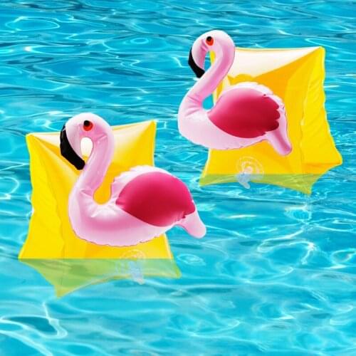 Inflatable Arm Float For Baby Girls Boys Cute Animal Shape Dual Airbag Safety Float Cuff Baby Kids Swimming Pool Accessories