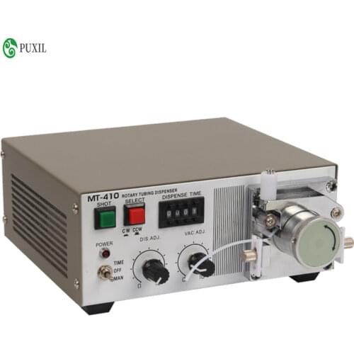 Peristaltic glue dispenser machine MT-410 quick-drying glue liquid dispensing machine 30W peristaltic glue machine