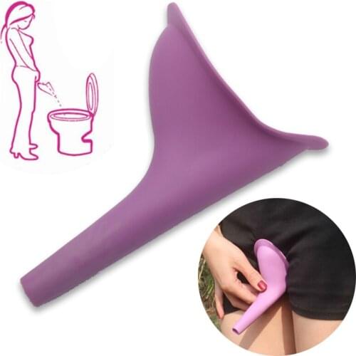 Pee Funnel For Women Standing Piss Female Urinal For Travel Femme Urinating Device Portable Toilet Emergency Camping Silicone