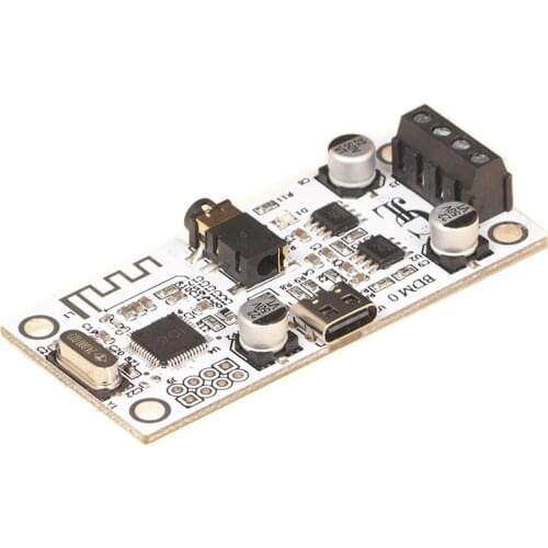 Bluetooth power amplifier board 2X3W stereo AUX linear output 5V power supply module DIY speaker-BDM0