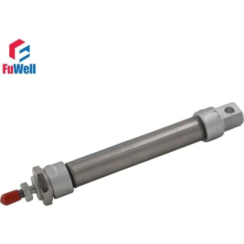 Stainless Steel MA Type Pneumatic Cylinder 25mm Bore 25/50/75/100/125/150/175/200/250/300mm Stroke Single Rod Air Cylinder