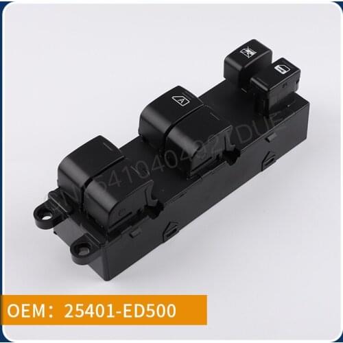 Suitable for Dongfeng Nissan Tiida/Yida 05-11 model left front window regulator switch 825504AAF00FOYS1 auto parts
