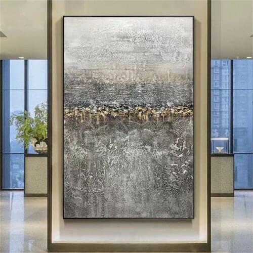Selling Hand-painted oil painting hanging painting canvas painting modern abstract light luxury mural wall decoration painting