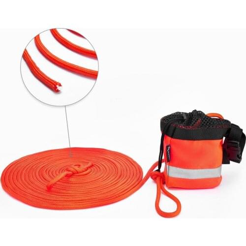 Throw Rope Bag Boating Kayaking Safety Water Rescue Floating Rope