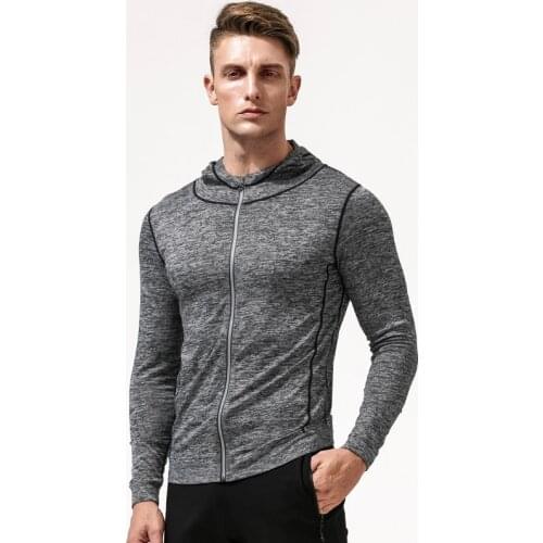 Reflective Men Running Jackets Hooded Women Sports Soccer Basketball Jacket Long Sleeve Zipper Gym Yoga Fitness Training Jackets
