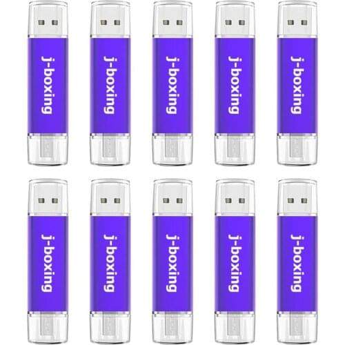J-bxing OTG USB Flash Drive 8G 16G 32G Pen drive Dual Port Storage Memory Stick For Samsung Huawei LG Xiaomi 64GB 128GB Pendrive