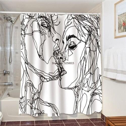 High Quality Fabric Waterproof Shower Curtains Bathroom Curtains Cartoon Kid Cats Unicorn Shark Printed Curtains 3d For Bathroom
