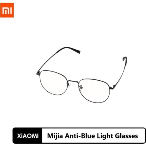 Xiaomi Mijia Anti-Blue Light Glasses 80% Higher Blue Light Blocking Ultra-light Ti Temples Nylon Lens Anti-fouling Wear-Resistan
