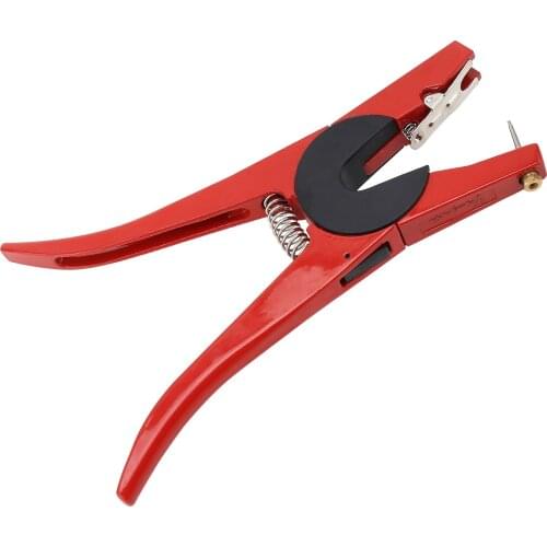 1pcs Livestock Ear Tag Pliers Device Metal Ear Thorn Tongs Swine Sheep Rabbit Pig Goats Cattles Identification Tool Animal Plier