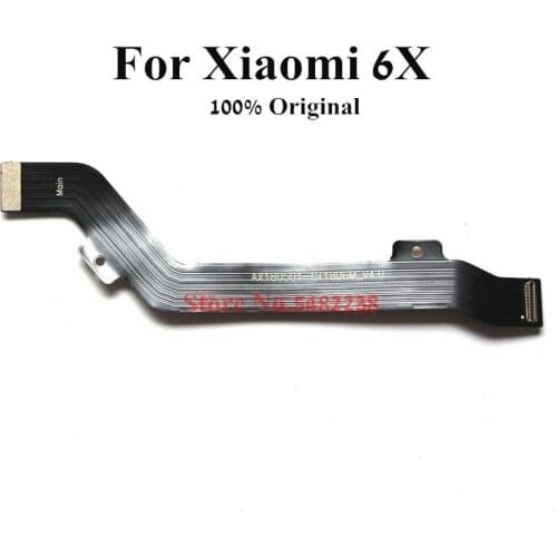 10Pcs/lot Original Motherboard Connector Flex cable For Xiaomi 6X MI6X mainboard Data transmission tape Ribbon Replacement parts