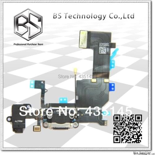 100% Original Dock connector Charging Port Flex for iPhone 5C Dock Connector