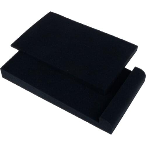 2Pcs Sponge Studio Monitor Speaker Acoustic Isolation Foam Isolator Pads