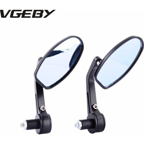 22mm Motorcycle Handlebar Rear View Side Rearview Mirrors Universal for Honda Kawasaki Yamaha Suzuki retrovisores motocicleta
