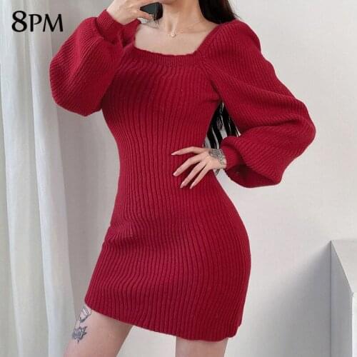 Модные трикотажные платья AIDAYOU China At AliExpress